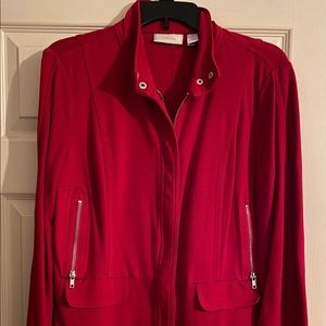 Chico red zip jacket - Size 1